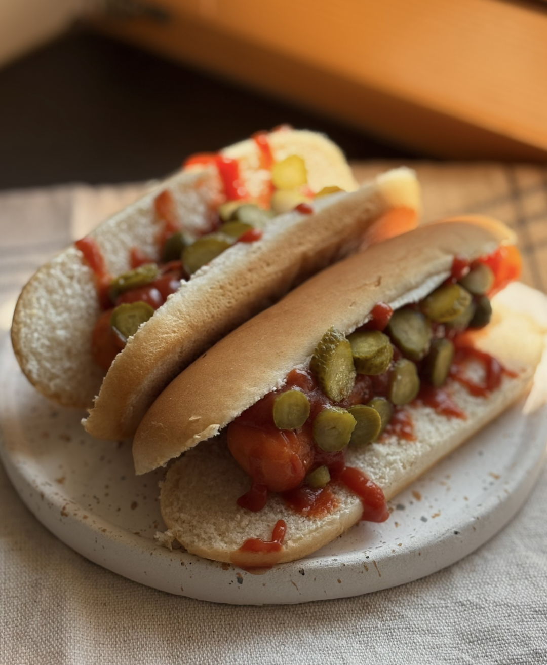 Veganer Hot-Dog